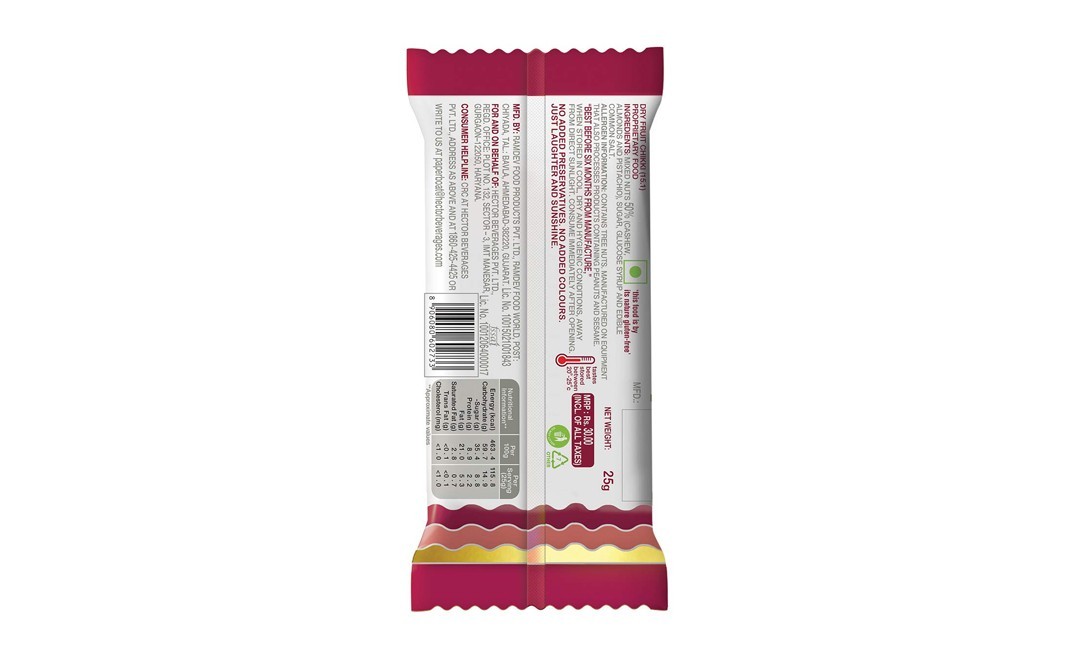 Paper Boat Dry Fruit Chikki    Pack  25 grams